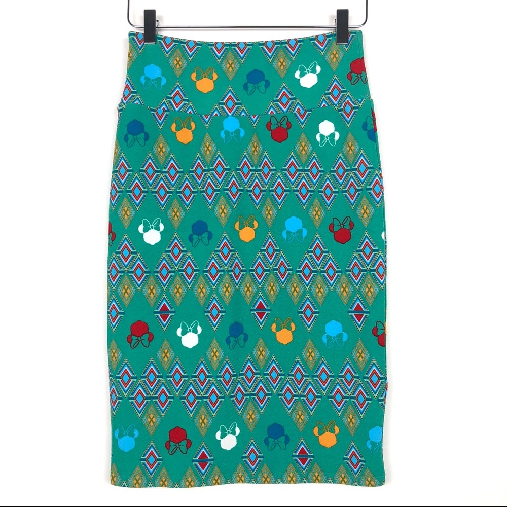 LuLaRoe Disney Cassie Skirt Minnie Mouse NWOT